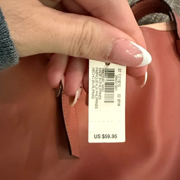 NWT Victoria’s Secret Two-Tone Tote Bag - Picture 3 of 4